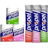 Propel Electrolyte Enhanced Water Drink Mix Powder Packets, Kiwi Strawberry Variety Pack, Zero Calorie & Zero Sugar Hydration with Electrolytes and Vitamins C & E (30 Packets)