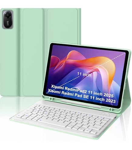 Amazon.com: Lemore for Redmi Pad Pro Keyboard with Case and Mouse