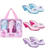 Amazon.com: Disney Princess Cinderella Sparkle Shoes, Official Disney  Costume Accessories, Age Grade 4+, Fits up to Size 6 : Clothing, Shoes &  Jewelry