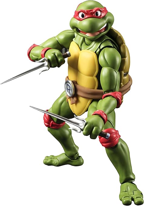 Amazon S H フィギュアーツ Teenage Mutant Ninja Turtles ラファエロ 約150mm Pvc Abs製 塗装済み可動フィギュア ロボット 子ども向けフィギュア おもちゃ