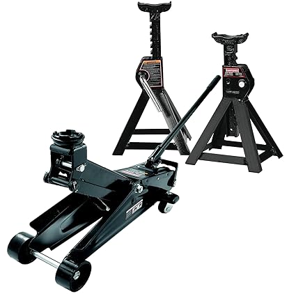 Amazon Com Craftsman 2 1 4 Ton Floor Jack Set With Two Jack