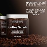 Majestic Pure Arabica Coffee Scrub 283 g All Natural Body Scrub view 8