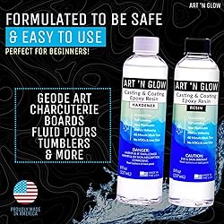 Art ‘N Glow Epoxy Resin for Clear Casting and