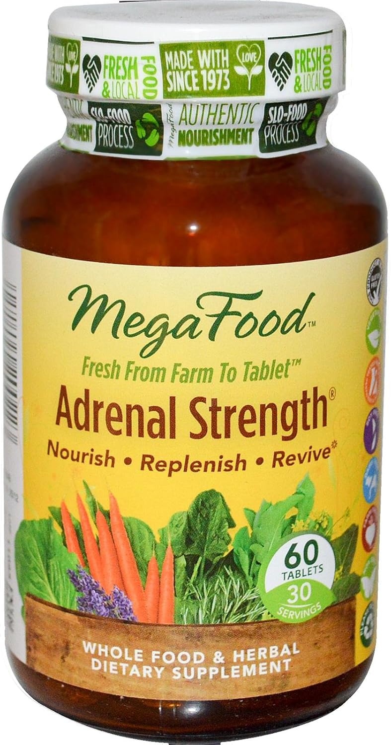 Megafood Adrenal Strength, 60 tablets Health & Personal Care