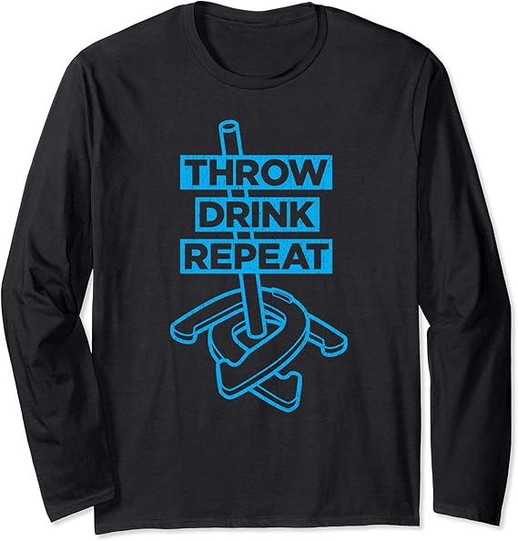 Throw Horseshoe Throwing Shirt Horseshoe Pitchers Gift