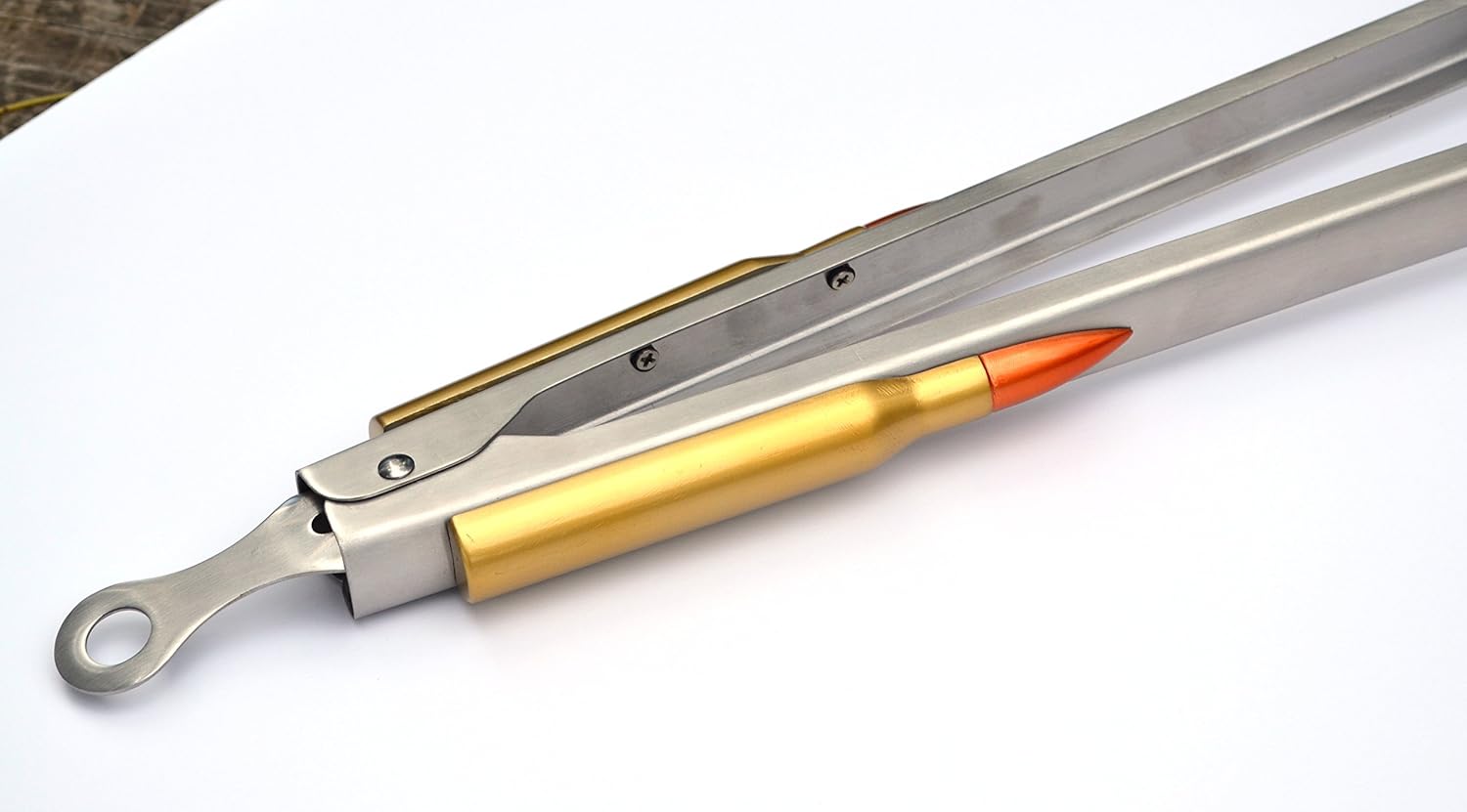 Gibson Bullet Stainless Steel Kitchen & BBQ Tongs - 18.0" (One Pack) : Garden & Outdoor