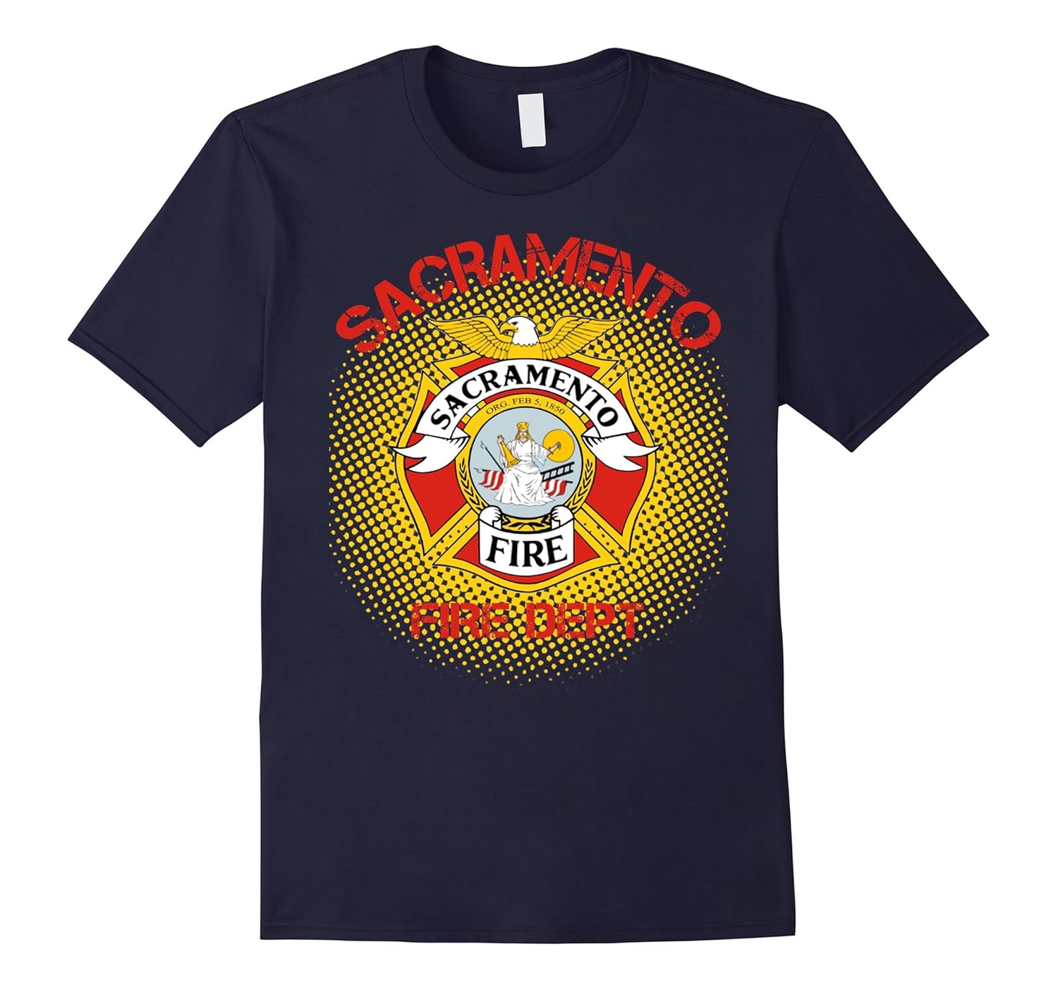 Sacramento Fire Department T-Shirt-ANZ