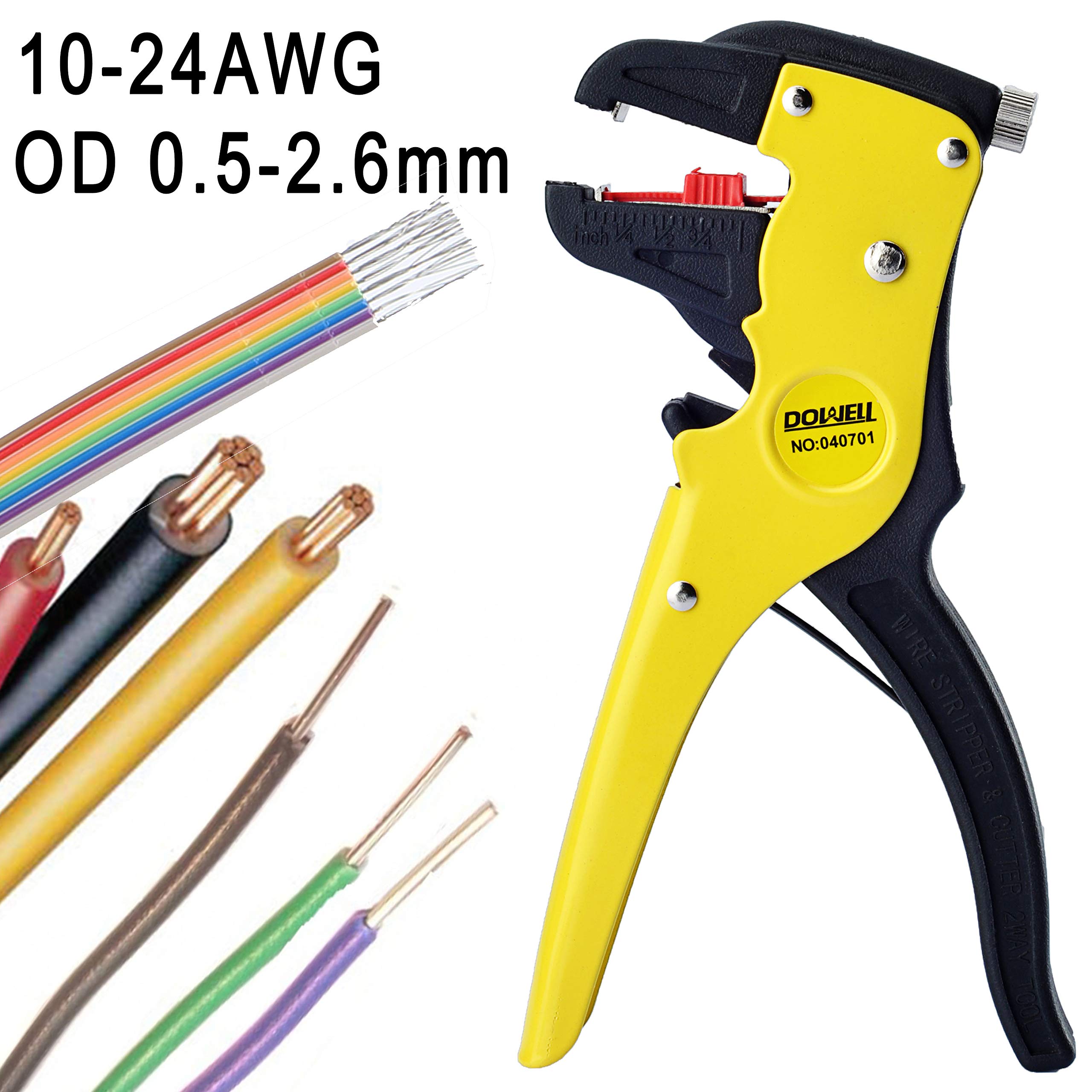 Wire Stripper Cutter Stripping Tool 1024AWG Flat Ribbon Cable