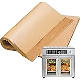 Air Fryer Liners Disposable for Emeril Lagasse 26 QT Extra Large Air Fryer, 120 PCS Unbleached Parchment Paper Sheets Accesso