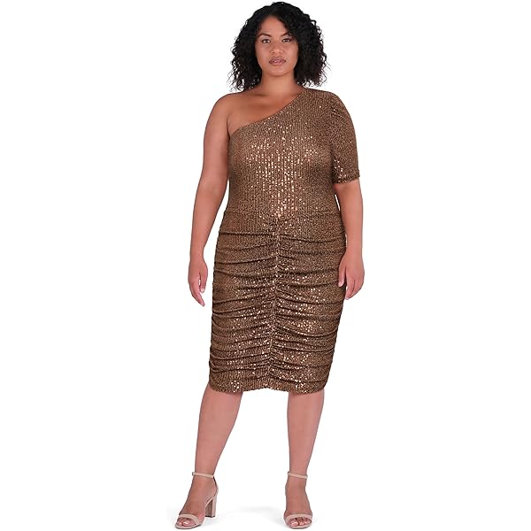 Amazon.com: Avenue Women's Plus Size Nina Sequin Wrap Dress - 14, Midnight  : Clothing, Shoes & Jewelry
