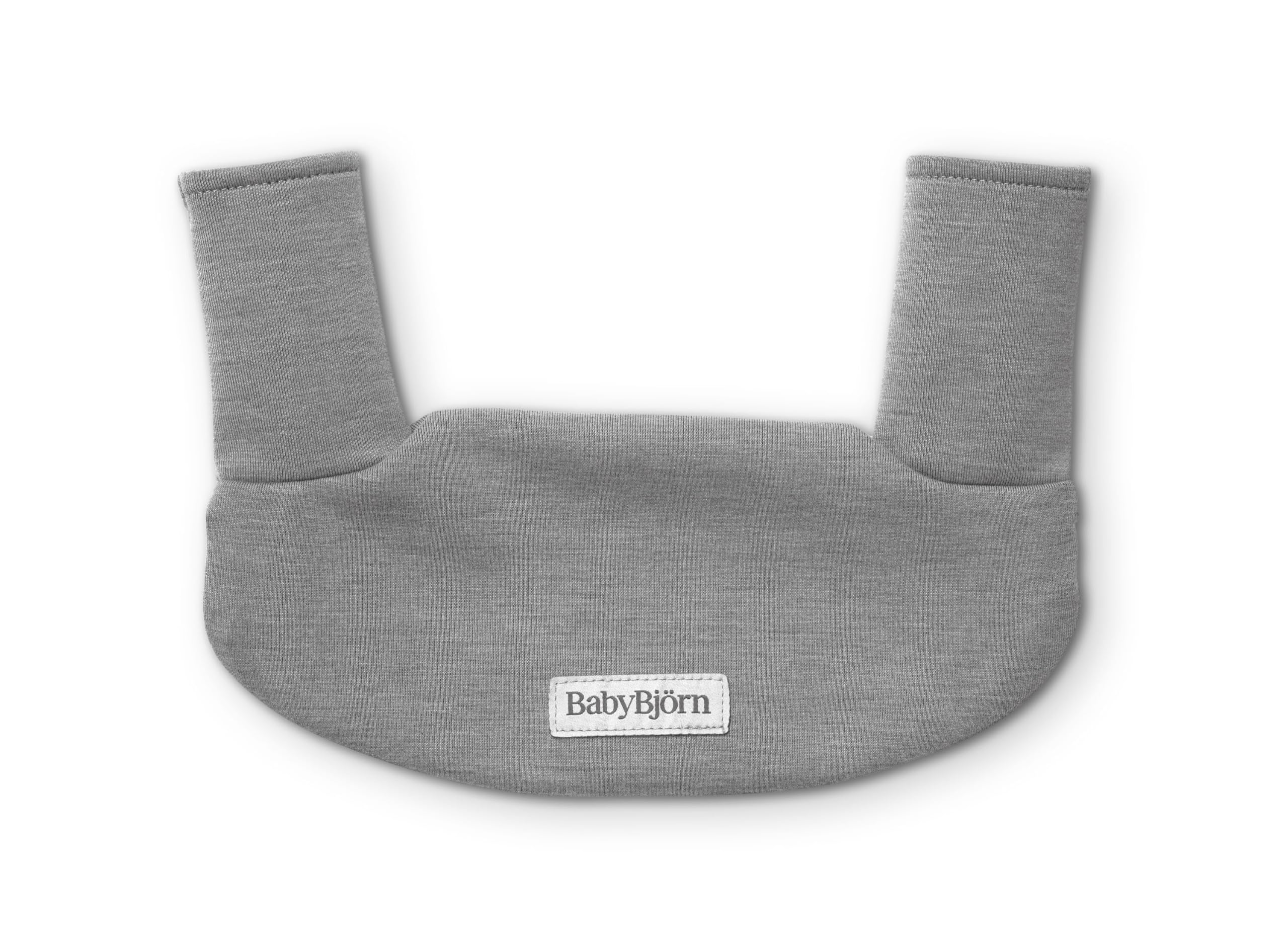 BabyBjörn Bib for Baby Carrier Harmony, Jersey, Light Grey
