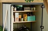 Keter 228430 High Store Vertical Outdoor Storage Shed Compact Space Saving view 6