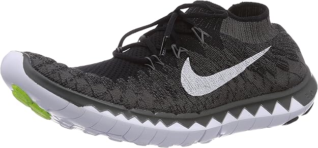Nike Free 3 0 Flyknit Men Running Shoes Black Black White Midnight Fog 11 Uk 46 Eu Amazon Co Uk Shoes Bags