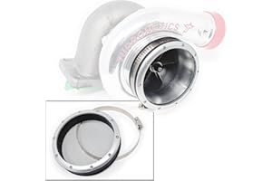 Compatible With/Replacement For Brightt GSP-AQM-379 Turbo Inlet Grill Protector Guard, 4" ID, Silver