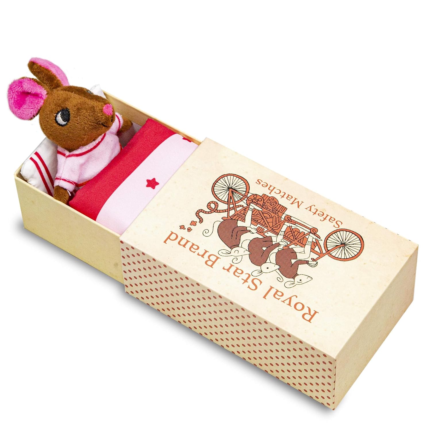 Foothill Toy Co. Matchbox Mouse Playset with Plush Toy