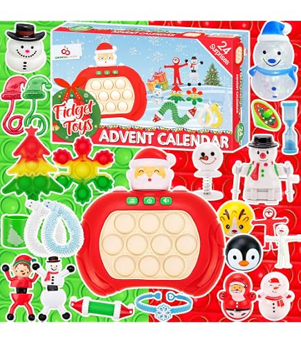 2024 Christmas Gnome Advent Calendar - 24 Day Countdown With Plush Gnome Dolls, Holiday Home Decoration & Gift