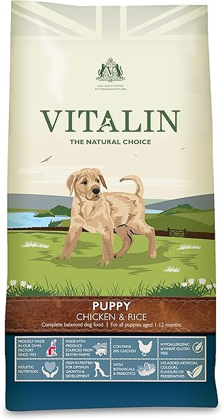 vitalin puppy chicken and rice
