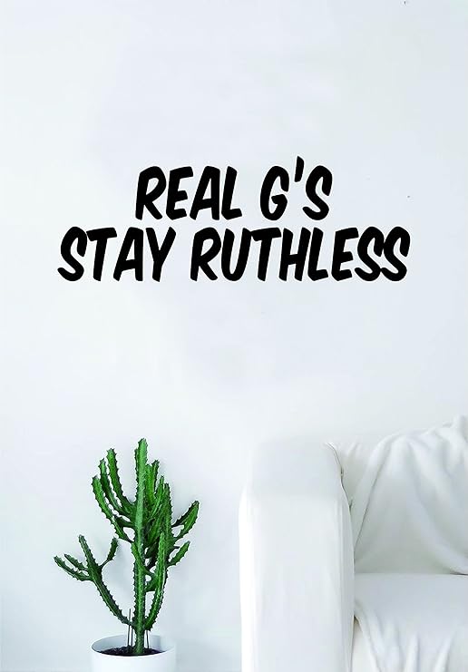 Amazon Com Real G De Estancia Ruthless Calcomania De La Pared