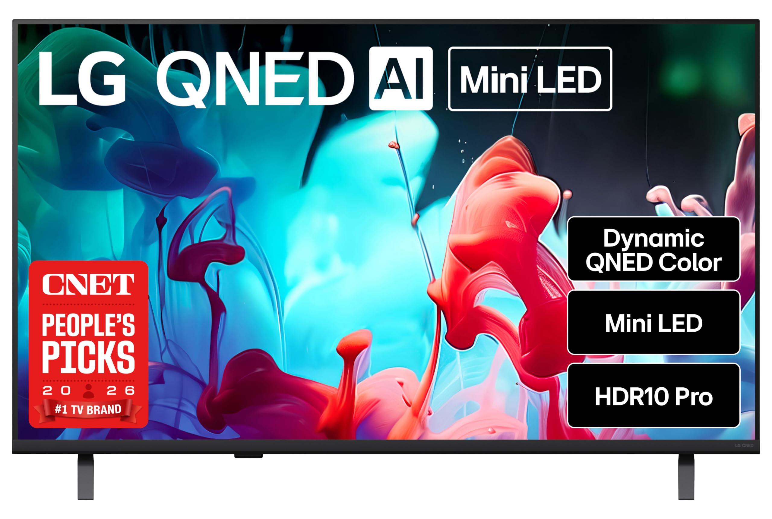 LG 43-Inch QNED AI 4K QNED73B Series Mini LED Smart TV, 2026 Model