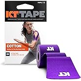 KT Tape, Original Cotton, Elastic Kinesiology Athletic Tape, 20 Count, 10” Precut Strips