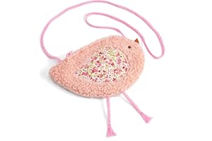 PEPPERCORN KIDS Plush Bird Chick Crossbody Bag for Toddlers, Little Girls, Kids Age 3-8Y