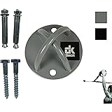 dimok Battle Rope Anchor Ceiling Mount for Suspension Straps Yoga Swing Brackets Resistance Trainer Yoga Trapeze Wall Mount Anchor for Gymnastic Rings Boxing Equipment Heavy Bag