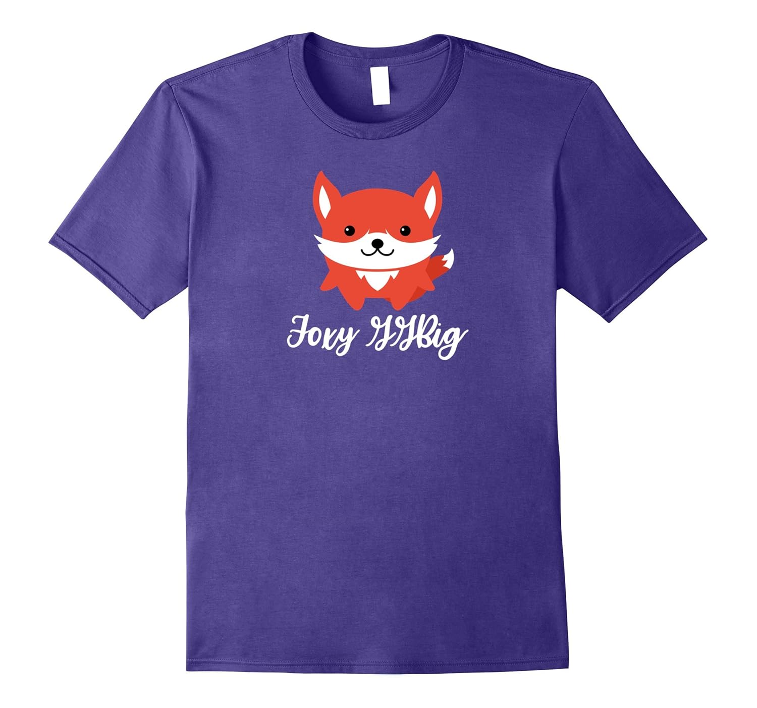 Sorority Foxy GGBig Fox Greek Reveal Initiation T-Shirt-Rose