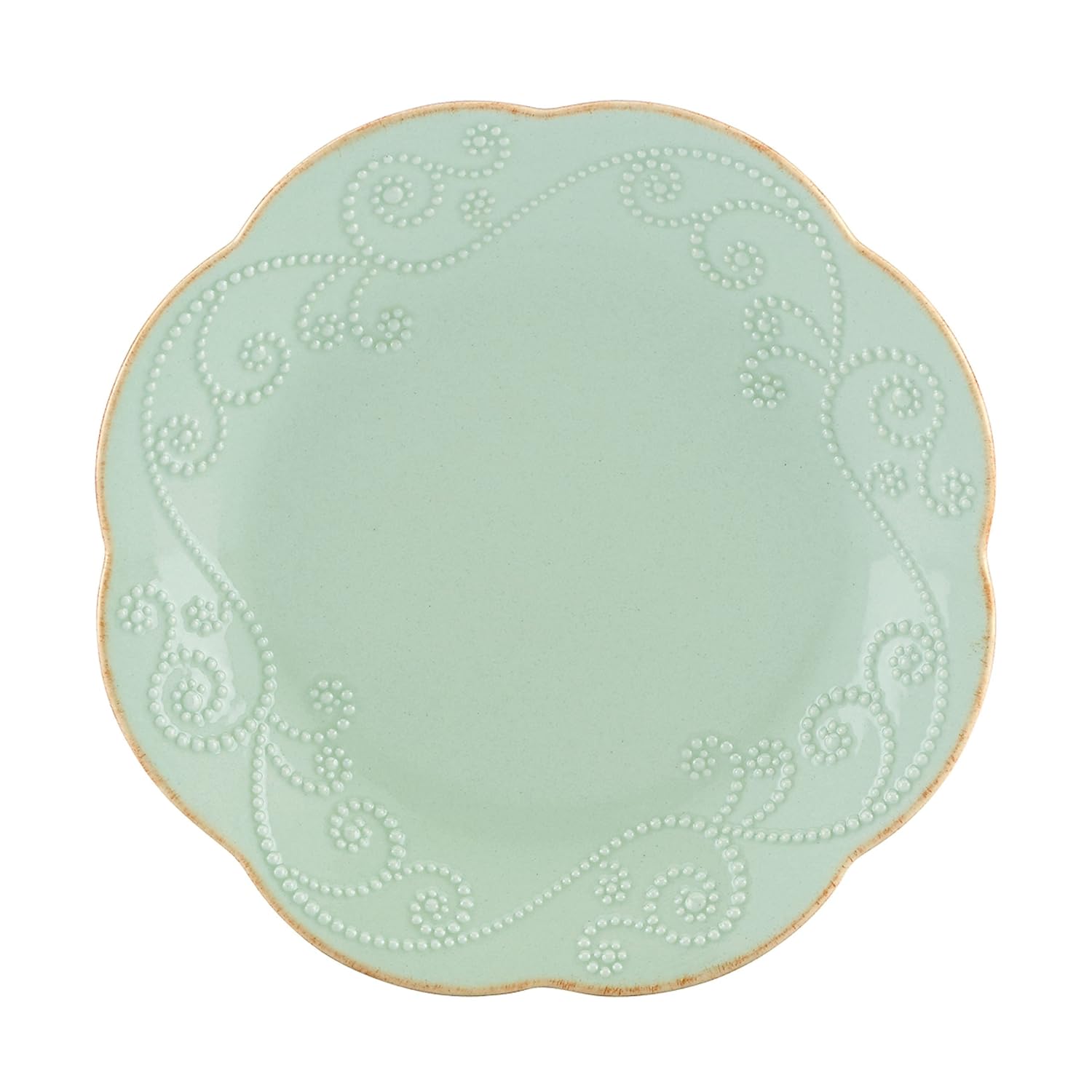 Lenox French Perle Dessert Plates, Ice Blue, Set of 4