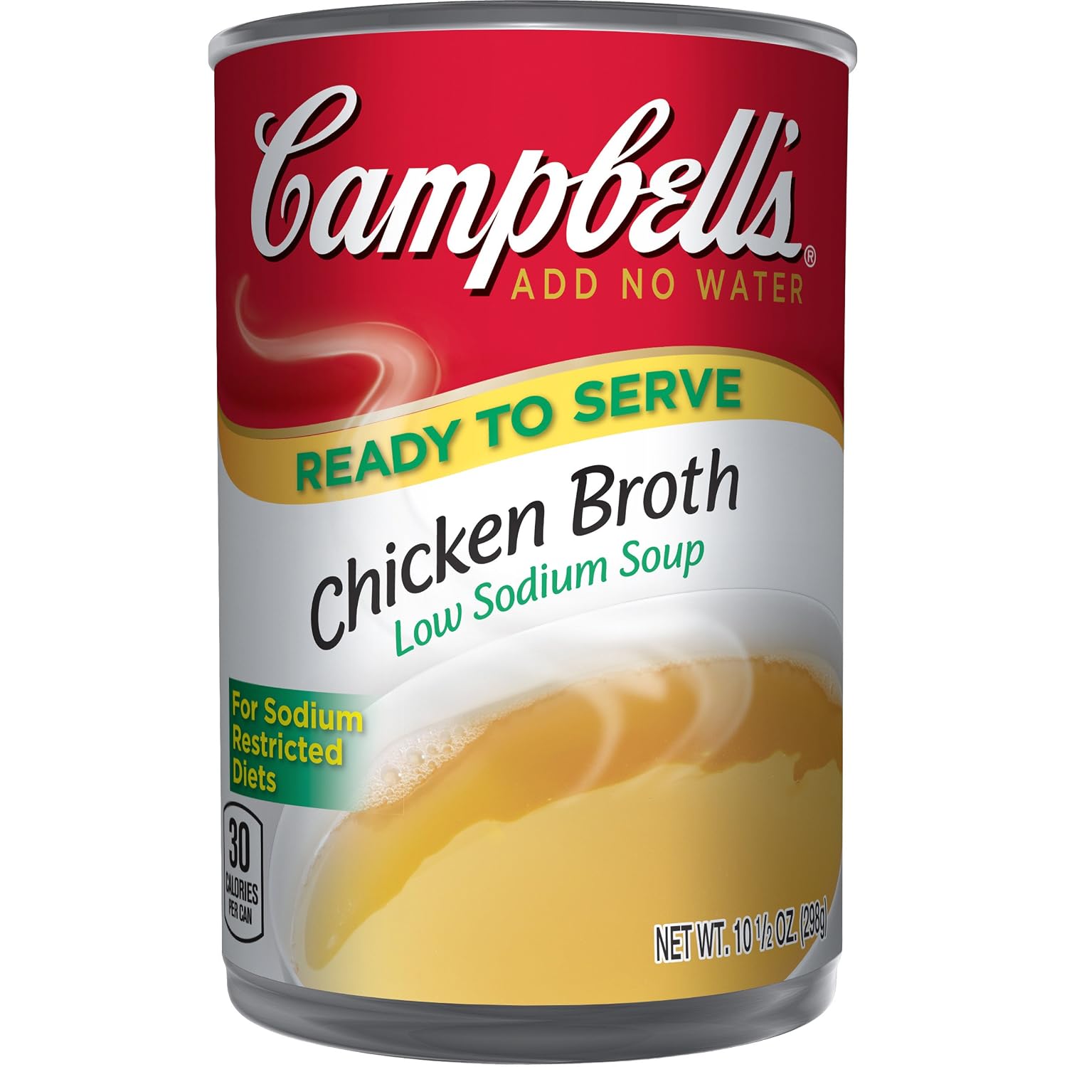 Campbell's soup chicken broth - low sodium (051000006844)