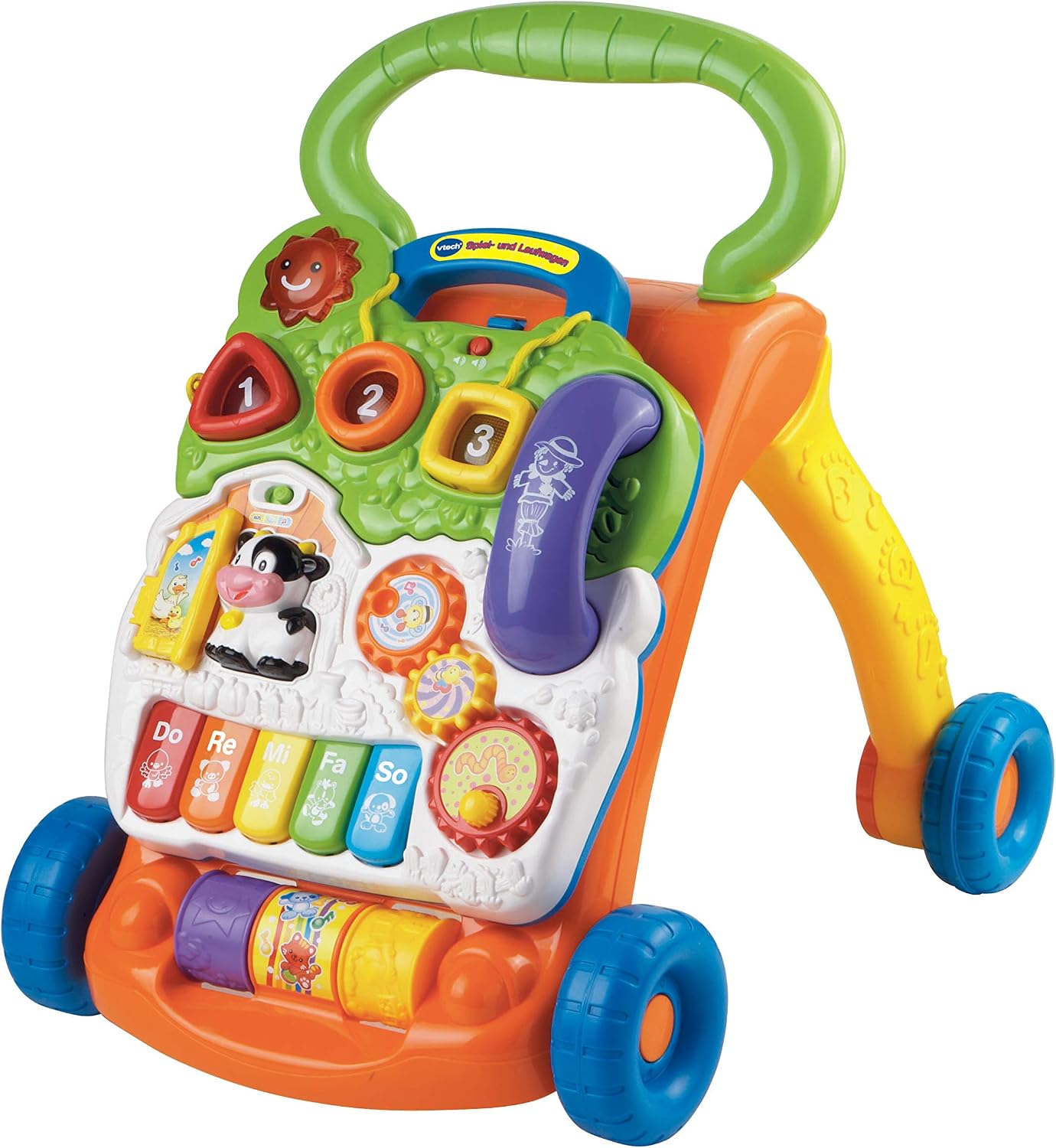 Vtech Baby Play and Walker - Walker with Adjustable Speed, Music and Removable Game Board - For Children from 12-36 Months