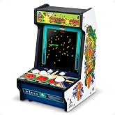 Arcade Classics Atari Centipede Counter Series Game Machine with 5 Games | Classic Indoor Mini Cabinet, Portable Retro Gaming Console with 8 Inch Liquid Crystal Screen for Basement or Man Cave Decor