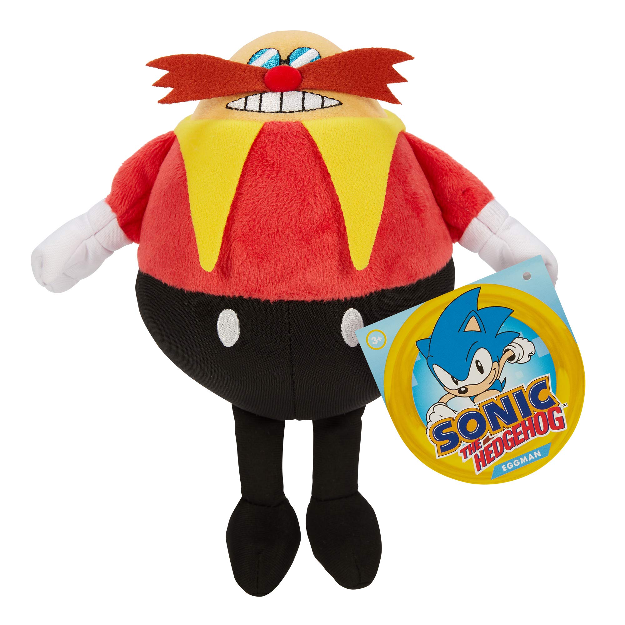 SONIC THE HEDGEHOG 7 Inch Basic Plush Classic Dr Eggman Plush