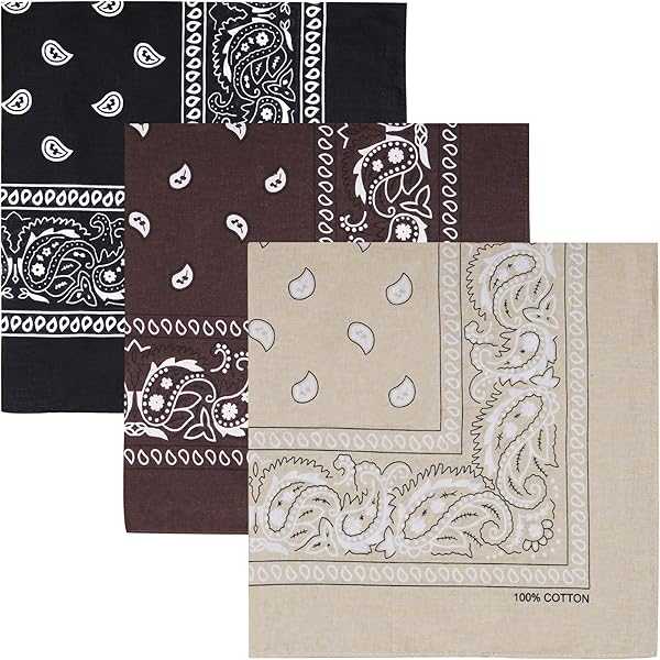 ⭐︎ぞうさん専用⭐︎HOORSENBUHS　 PAISLEY BANDANA BANDANAPAISLYGREY.jpg?v=