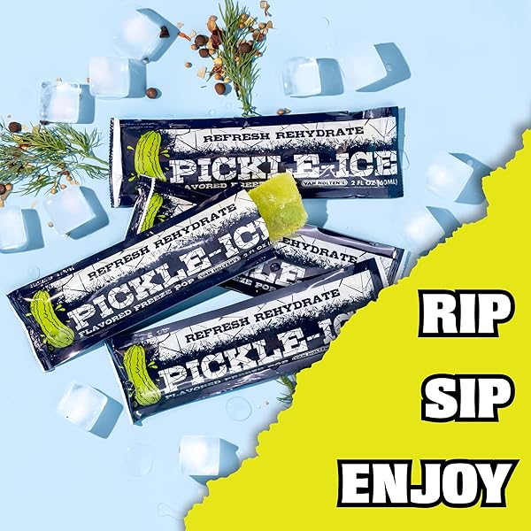 VAN HOLTEN’S PICKLES – PICKLE-ICE FREEZE POPS – 24 PACK
