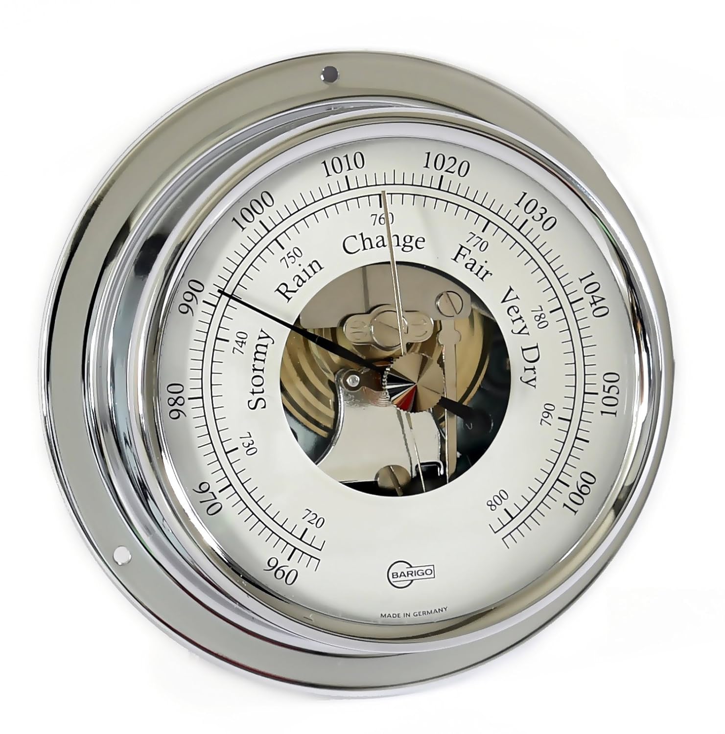 Barigo Tempo S Barometer chrome Amazon.co.uk Garden & Outdoors