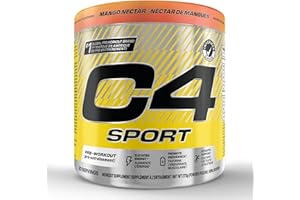 Cellucor C4 Sport Pre Workout Powder - Preworkout Energy with Creatine, Beta-Alanine, and 135mg Caffeine - NSF Certified for 