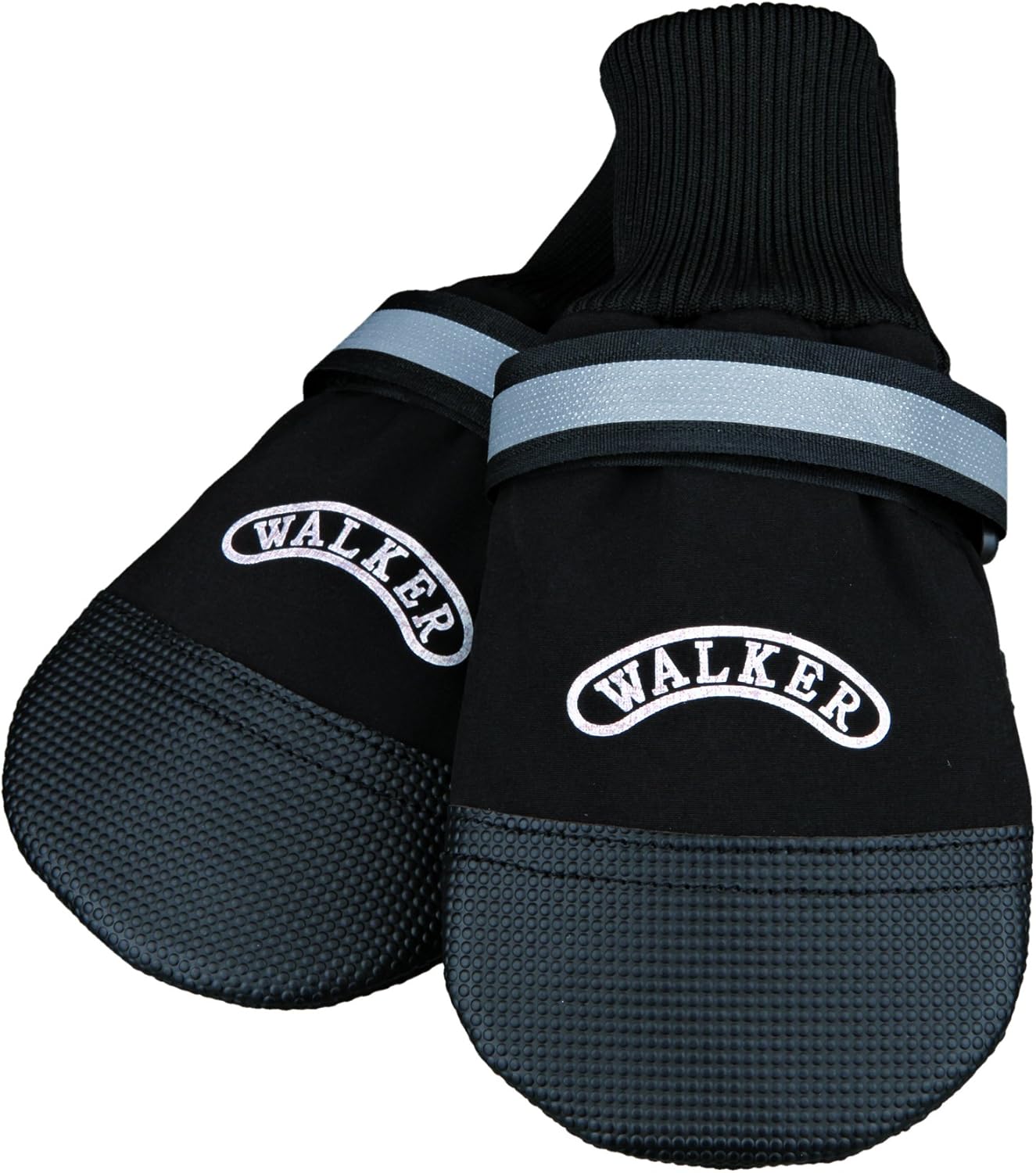 Trixie 19473 2 Walker Professional Nylon Boots, L, Black, Large