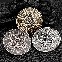 Haxtec DND Spinner Dice 7-in-1 Metal D&D Dice Set