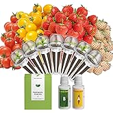 inbloom Fruit Seed Pod Kit for AeroGarden, Ahopegarden Hydroponics Growing System, 7-Pods (350 Seeds+, Include Red Cherry Tomato, Golden Cherry Tomato, White Strawberry, and Red Strawberry)