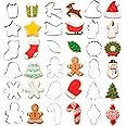 Wilton Christmas Cookie Cutter Set, Holiday Baking & Decorating for Gingerbread & Sugar Cookies, 18 Piece, Metal