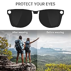 2Pcs Polarized Clip for Ray-Ban Meta Wayfarer