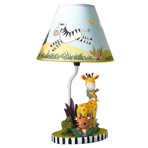Fantasy Fields Kids Table Lamp Bedside Light Sunny Safari Child