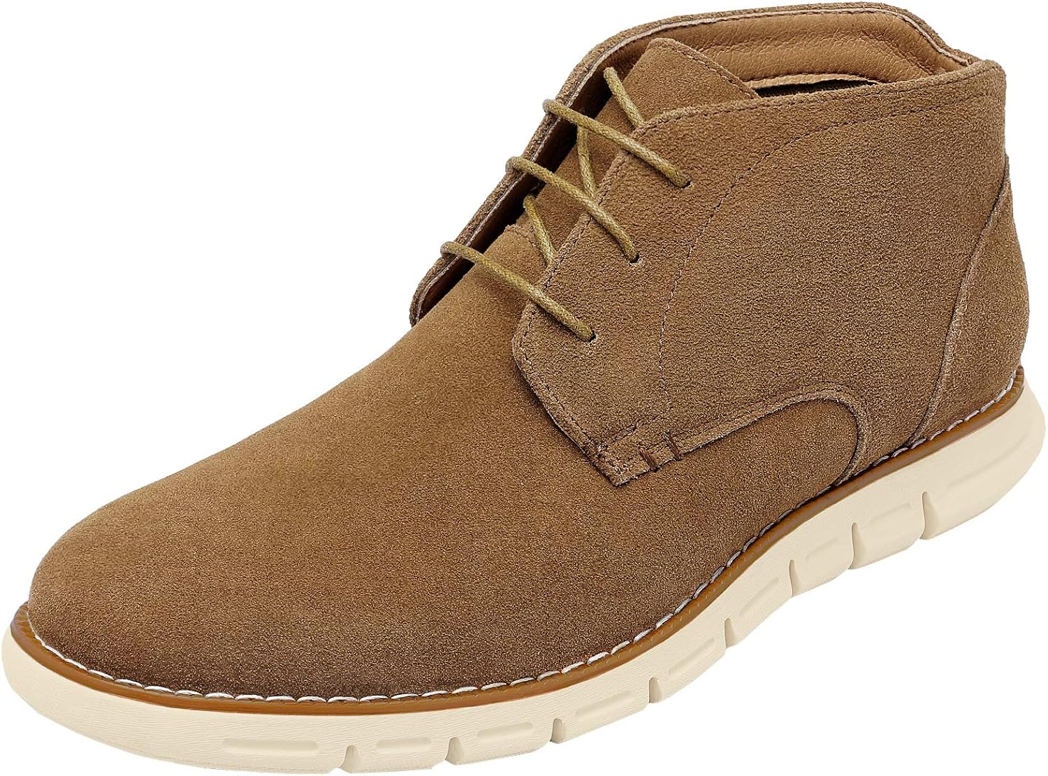 Bruno Marc Men's Suede Chukka Boots Lace up Dress Ankle Boot