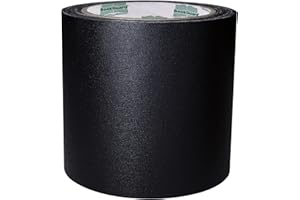 BookGuard 4 inch Premium Bookbinding Repair Cloth Tape, 15 Yard Roll, Black