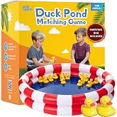 Amazon.com: Duck Matching Game Toys for Kids - 20 Plastic Ducks with ...