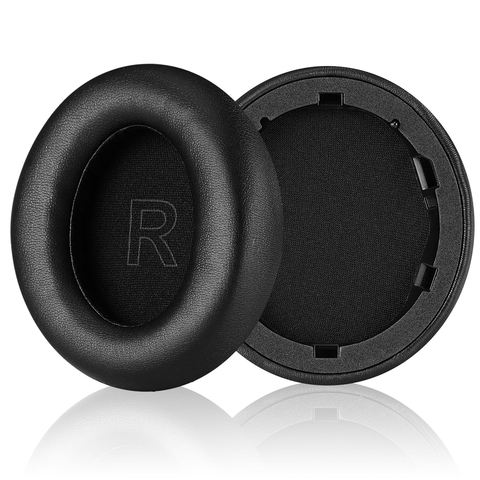 Laipuke Replacement Earpads Compatible with Anker Soundcore Life Q30 Q35 Headphones Pads Ear Cushion made of Protein Leather & Memory Foam, Black