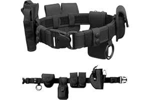 ZGJINLONG Duty Belt Rig police Tactical Utility Guard Modular Law Enforcement cinturon spy defense batman Military Equipment System Pouches Kit Belt