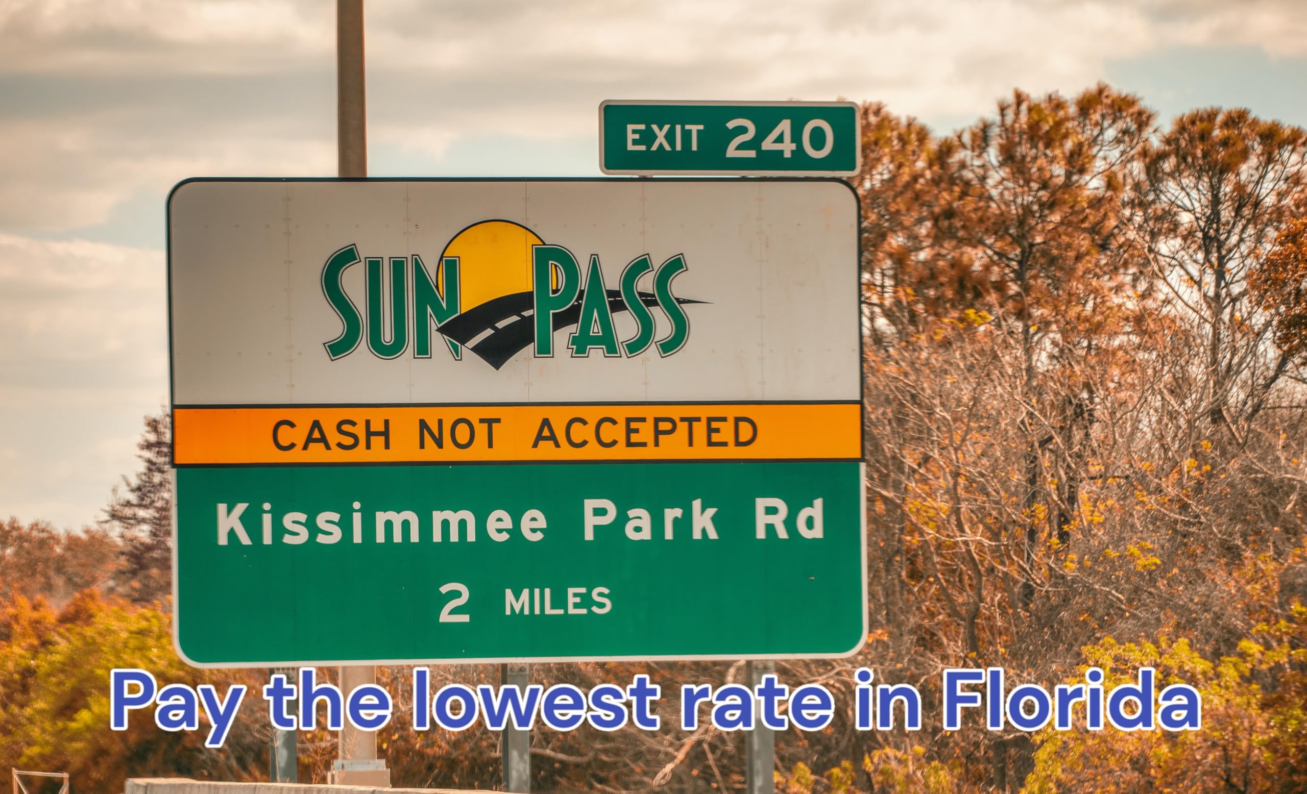 Sunpass Pro Sun Pass Transponder Toll Program - Florida and 21 Other States!