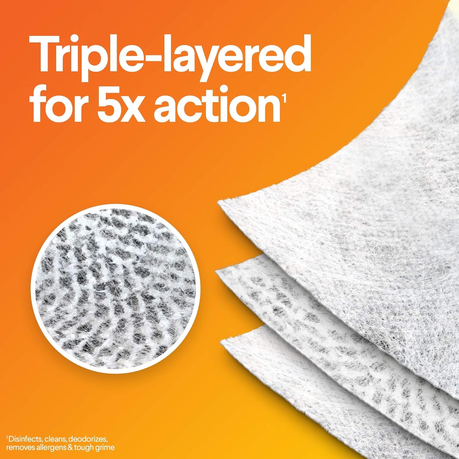 Clorox Disinfecting Wipes With Micro-scrubbers, Crisp Lemon, 70 Ct, Pack Of 3 (package May Vary): Health & Personal Care
