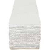 DII Handmade Chindi Tabletop, Table Runner, 14x72, Natural